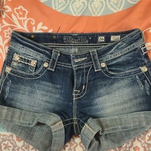MISS ME JEAN SHORTS